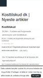 Mobile Screenshot of kosttilskud.dk